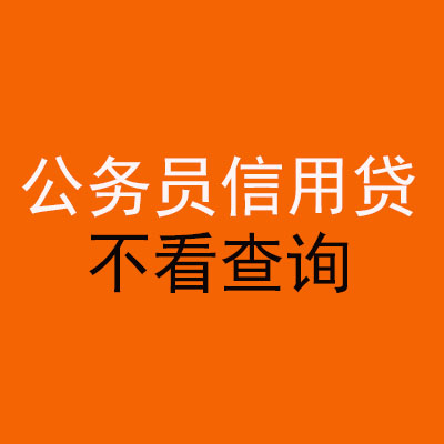 定安公务员信用贷款
